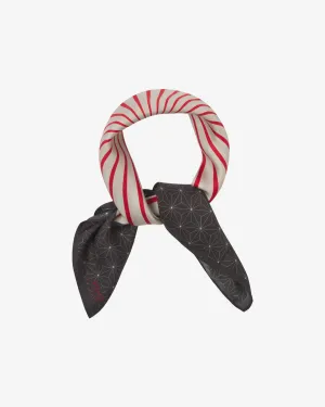 Silk Japanese Inspired Neckerchief - The Sun