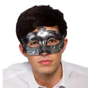 Silver Masquerade Mask