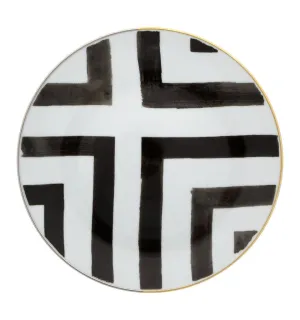 Sol Y Sombra Dessert Plate