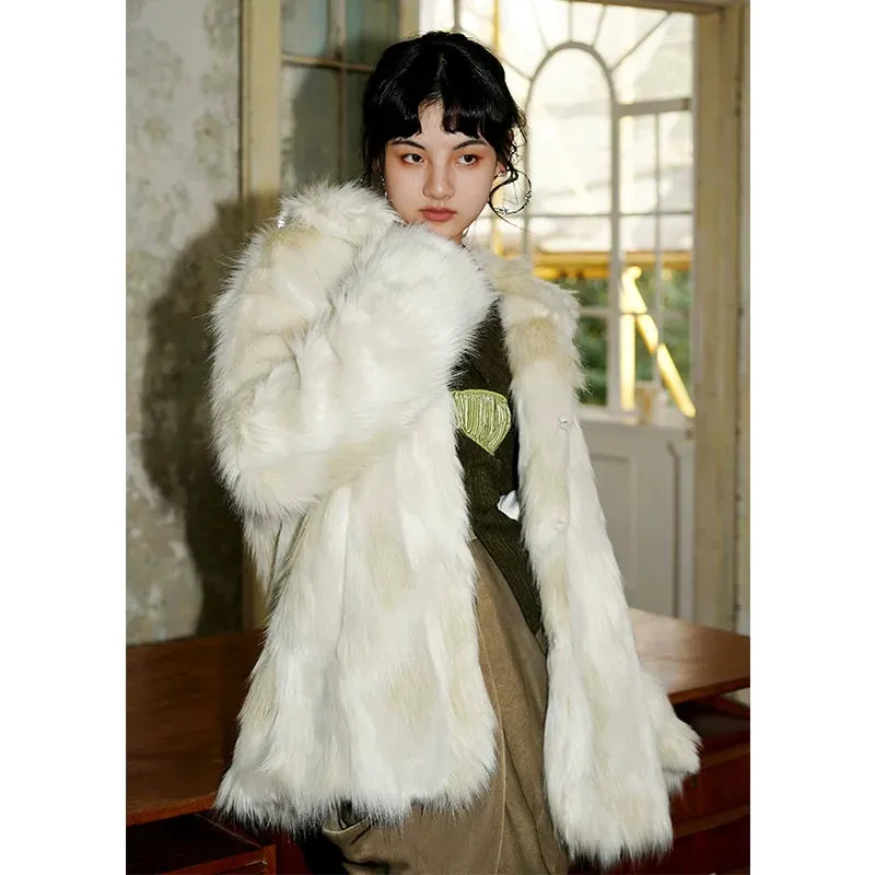 Sophisticated Faux Fur Coat