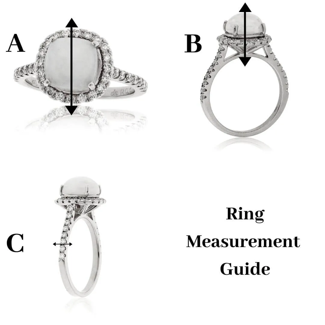 Sterling Silver Wide Diamond Fashion Band