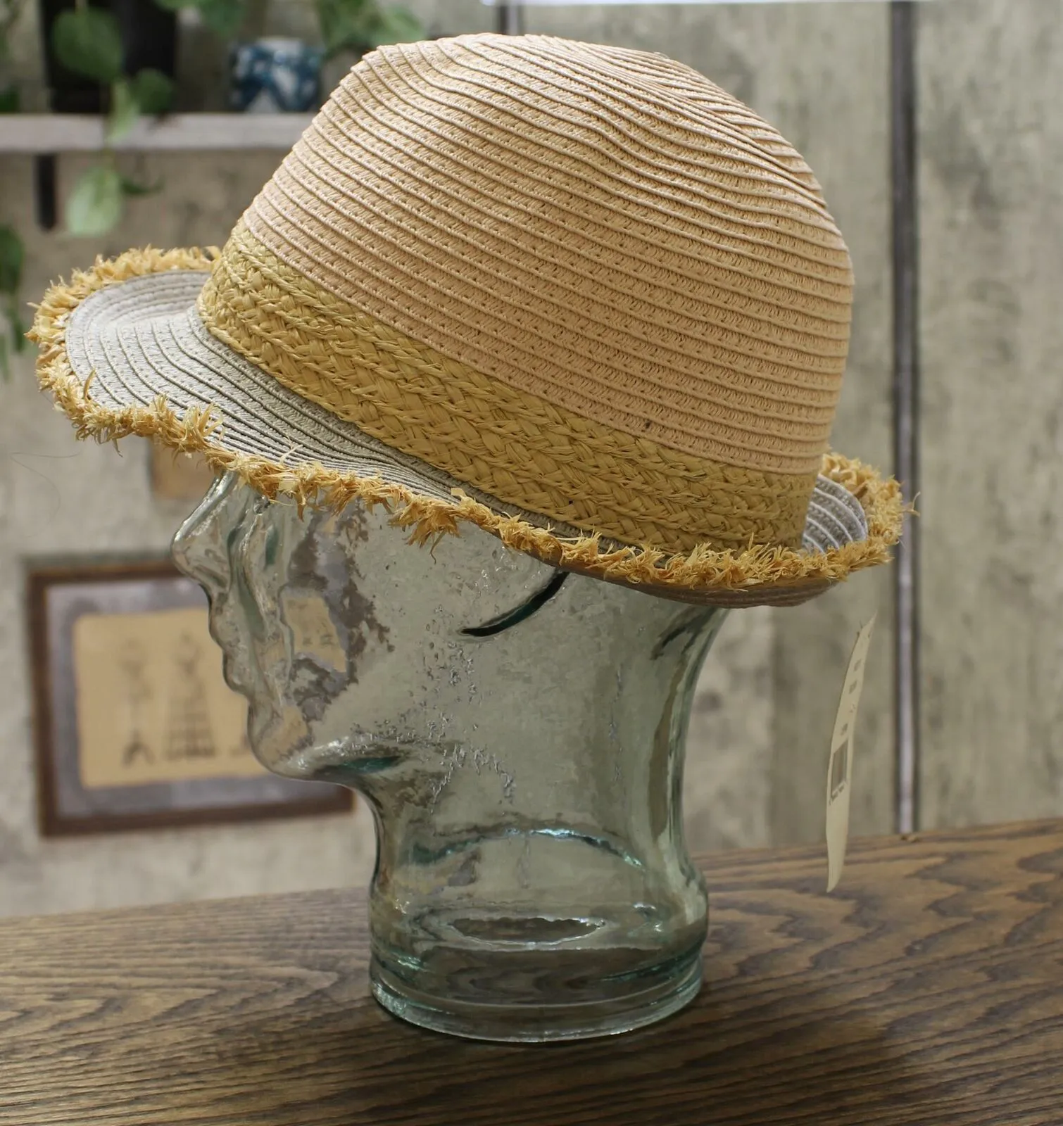 Steve Madden Women's Colorblocked Short Brim Fedora Hat
