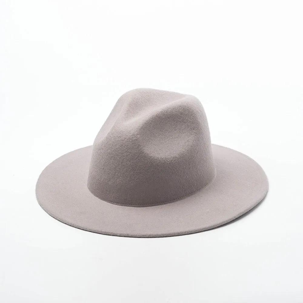 SukiSo Grey Fedora Hat