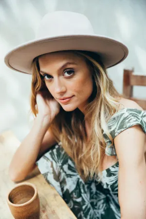 SukiSo Grey Fedora Hat