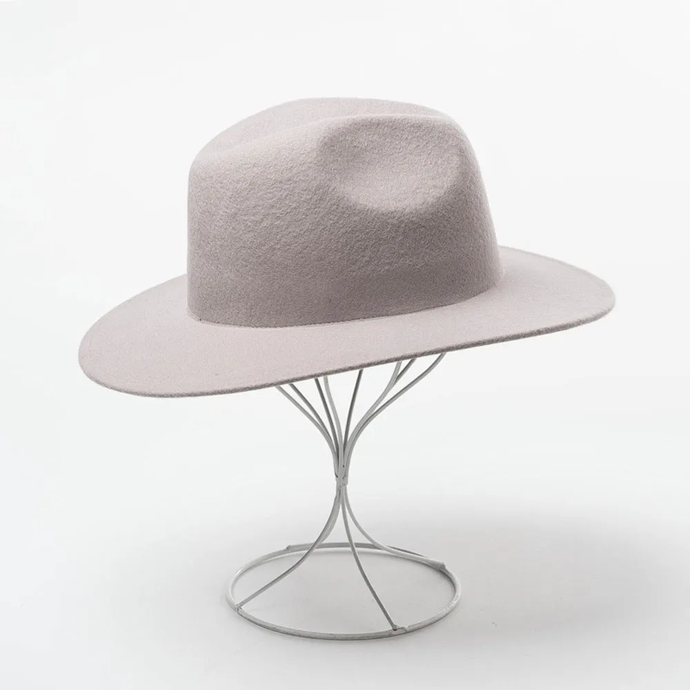 SukiSo Grey Fedora Hat