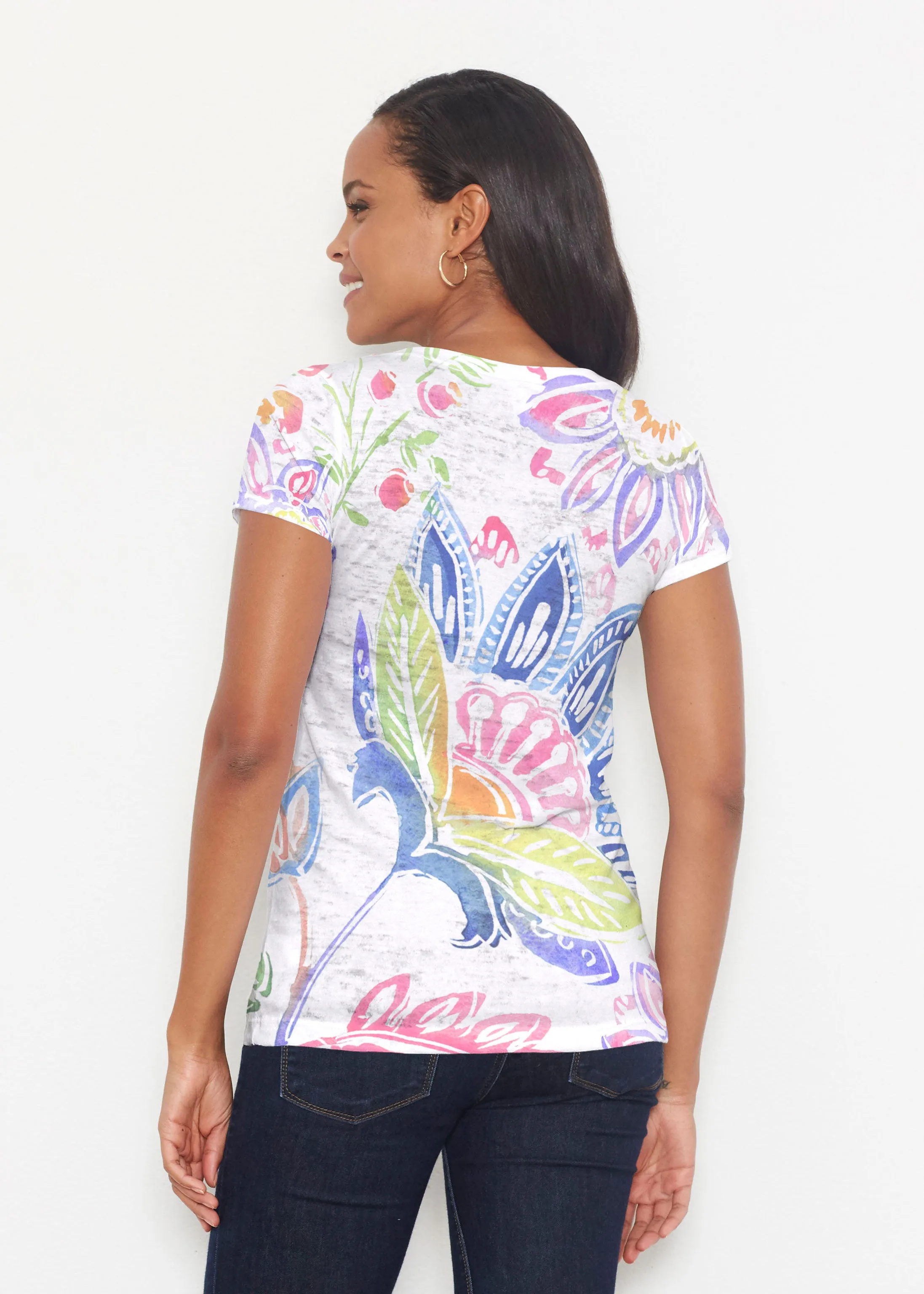 Summertime (13421) ~ Signature Short Sleeve Scoop Shirt