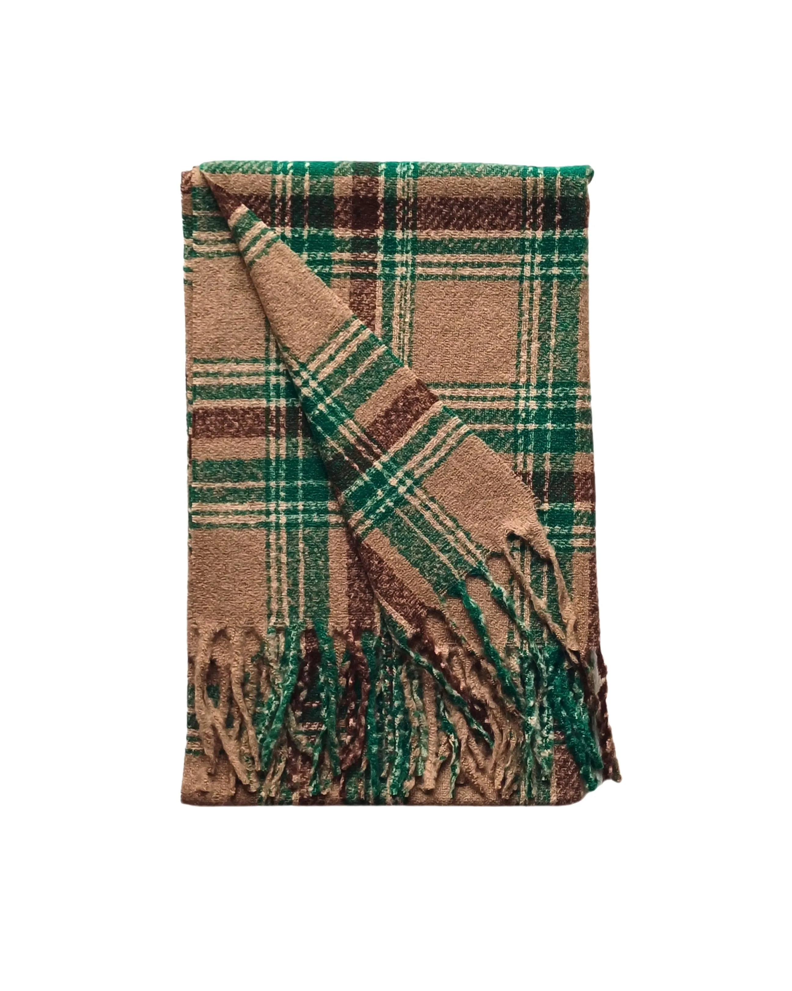 Super Soft Reversible Tartan Scarf
