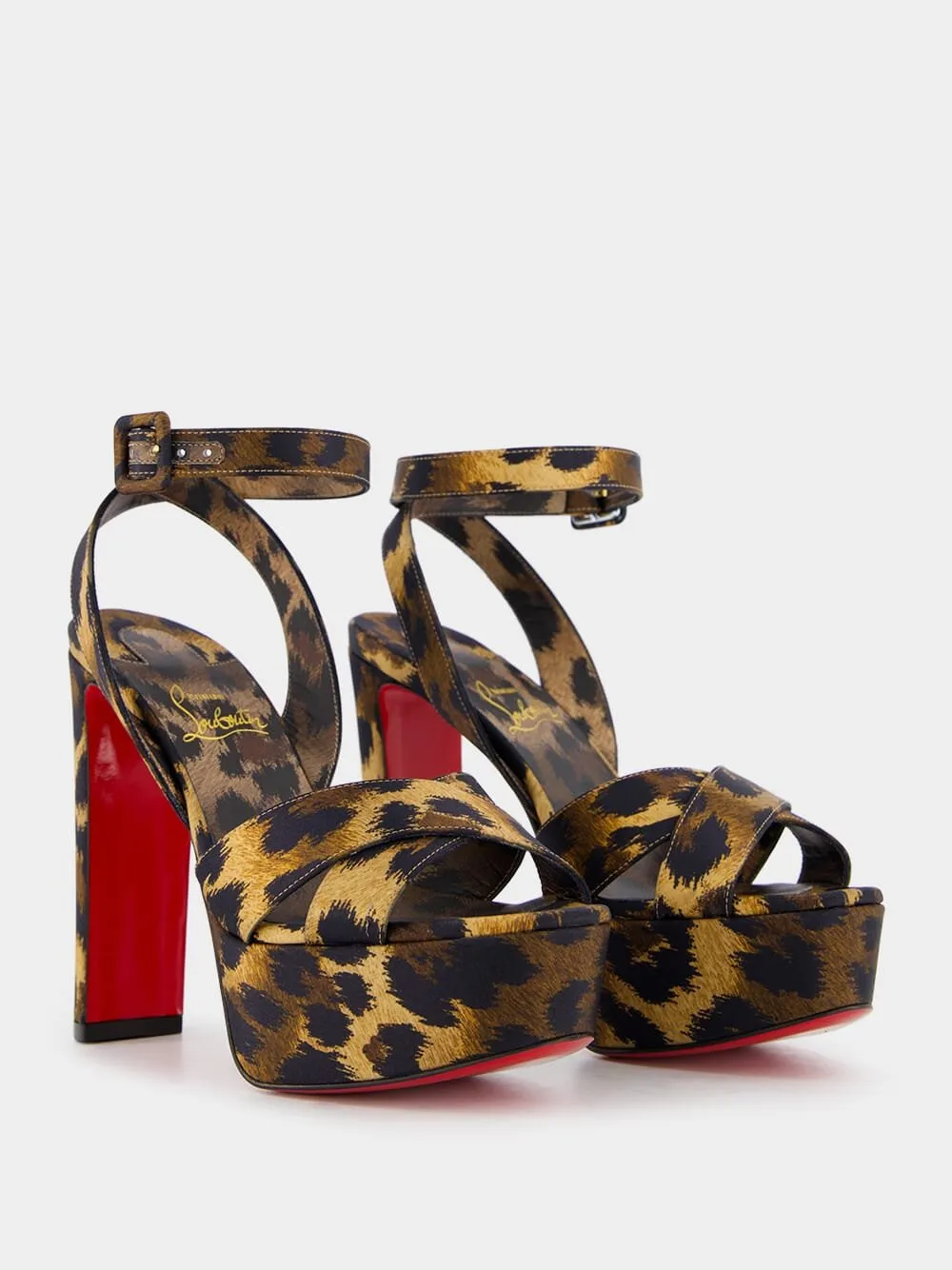 Supramariza 130 Pony Kitty Satin Pumps