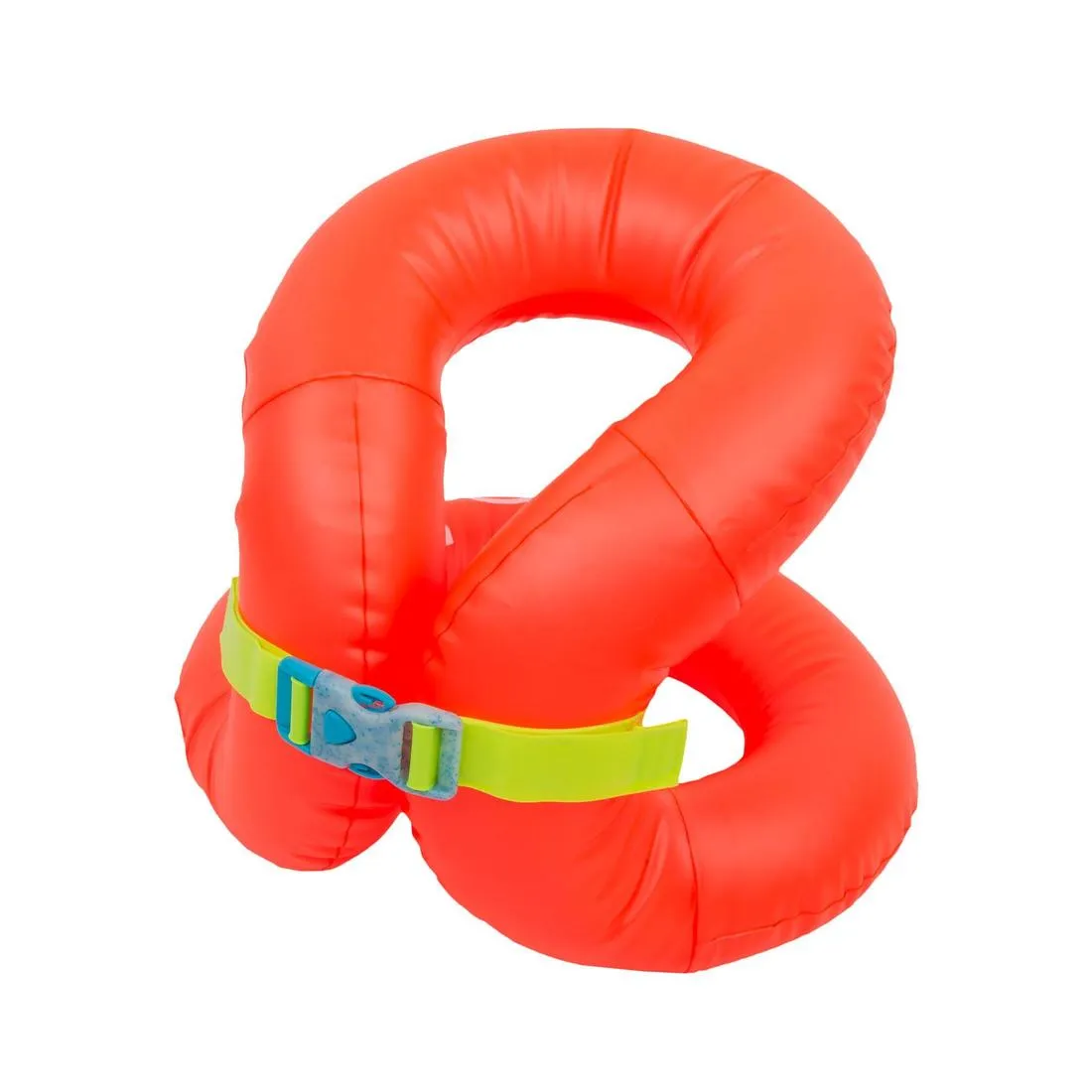 Swimming inflatable life vest for 19-30 kg - orange
