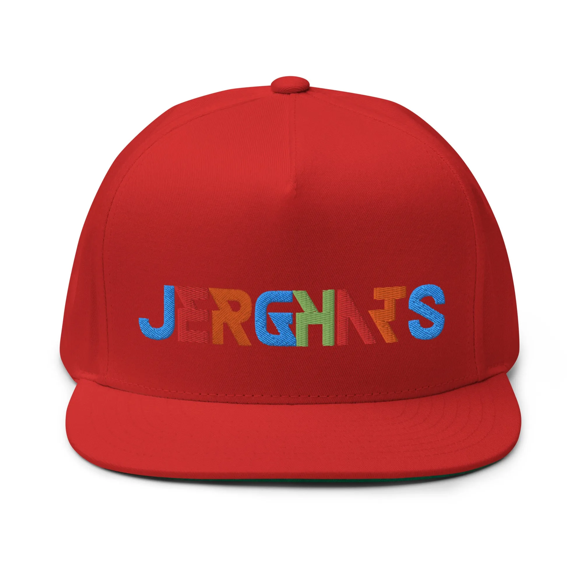 Talk to my Bk Flat Bill Cap