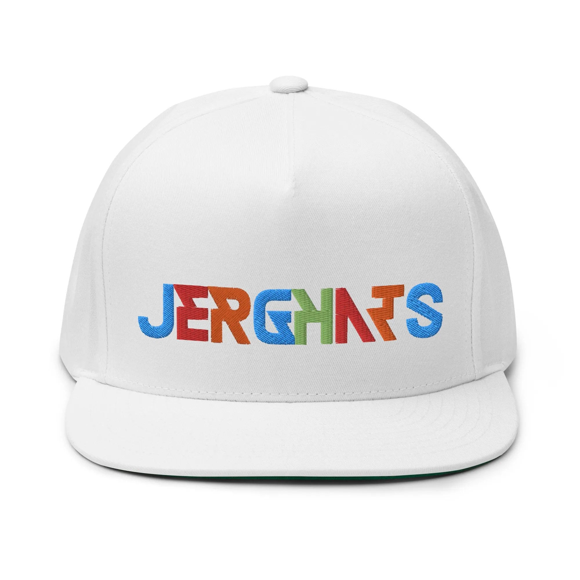 Talk to my Bk Flat Bill Cap