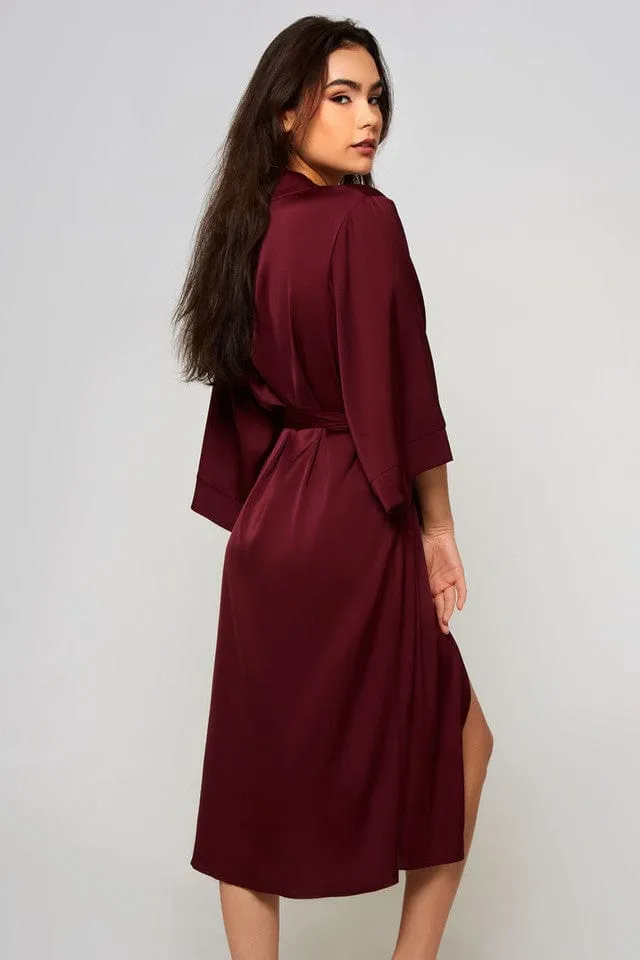 Tania Robe- Burgundy