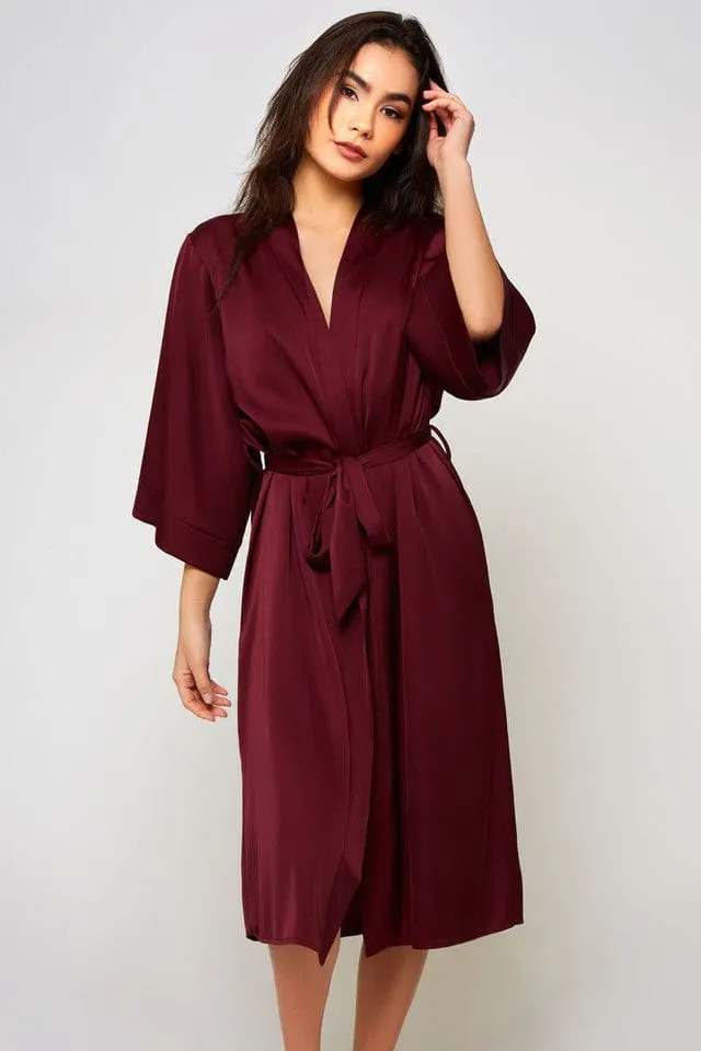 Tania Robe- Burgundy