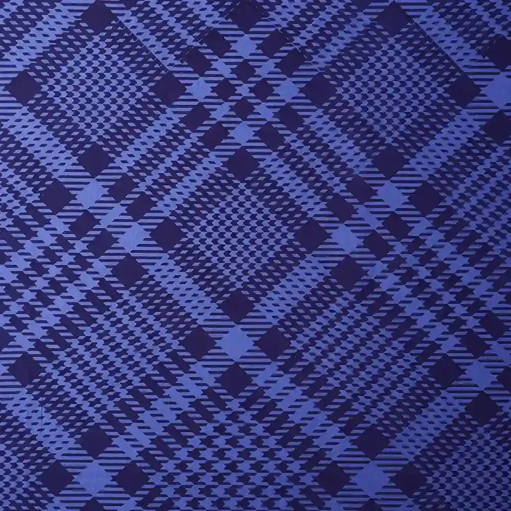 Tartan check cotton super king bedsheet with pillow covers