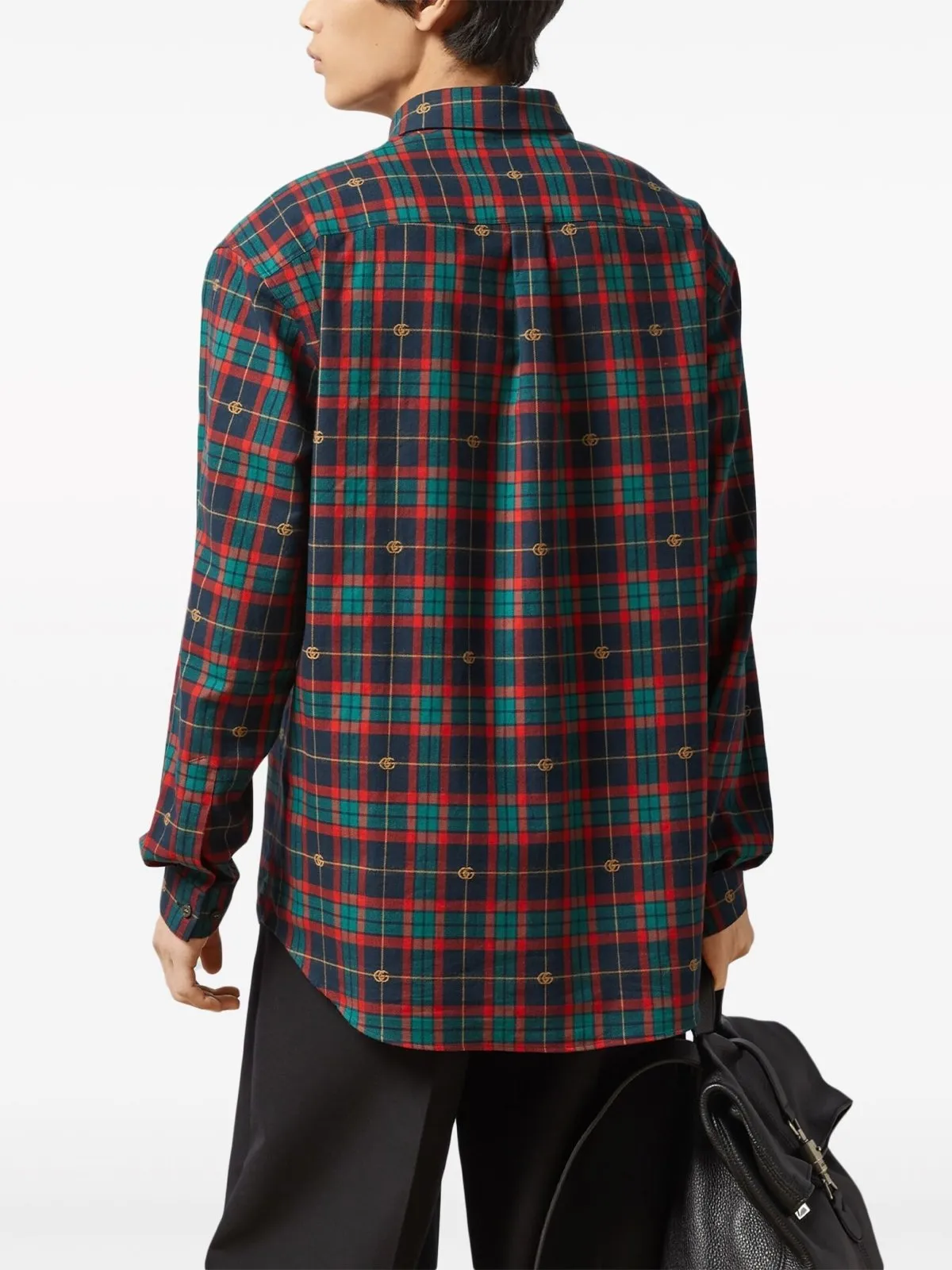 Tartan Check Pattern Shirt