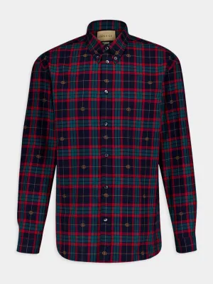 Tartan Check Pattern Shirt
