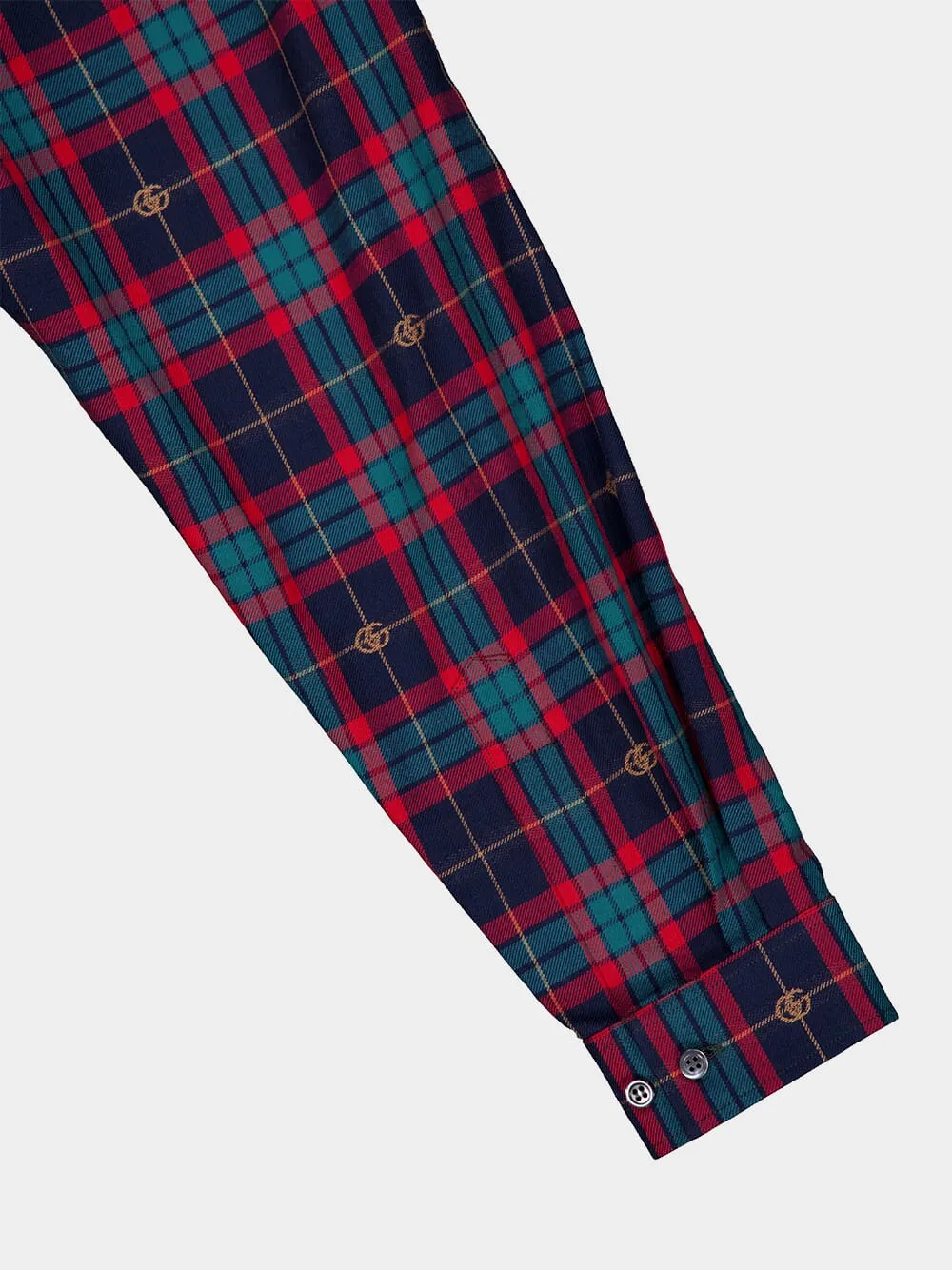 Tartan Check Pattern Shirt