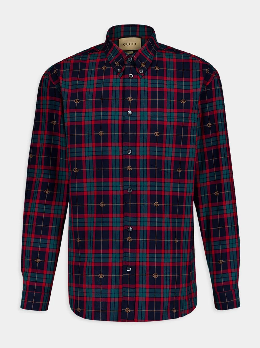 Tartan Check Pattern Shirt