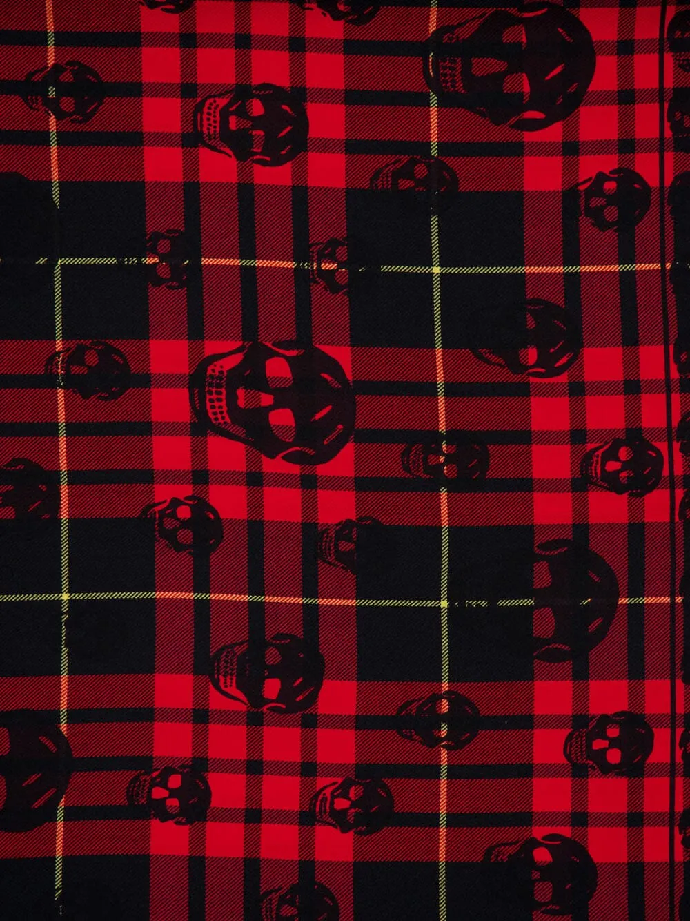 Tartan Skull Scarf