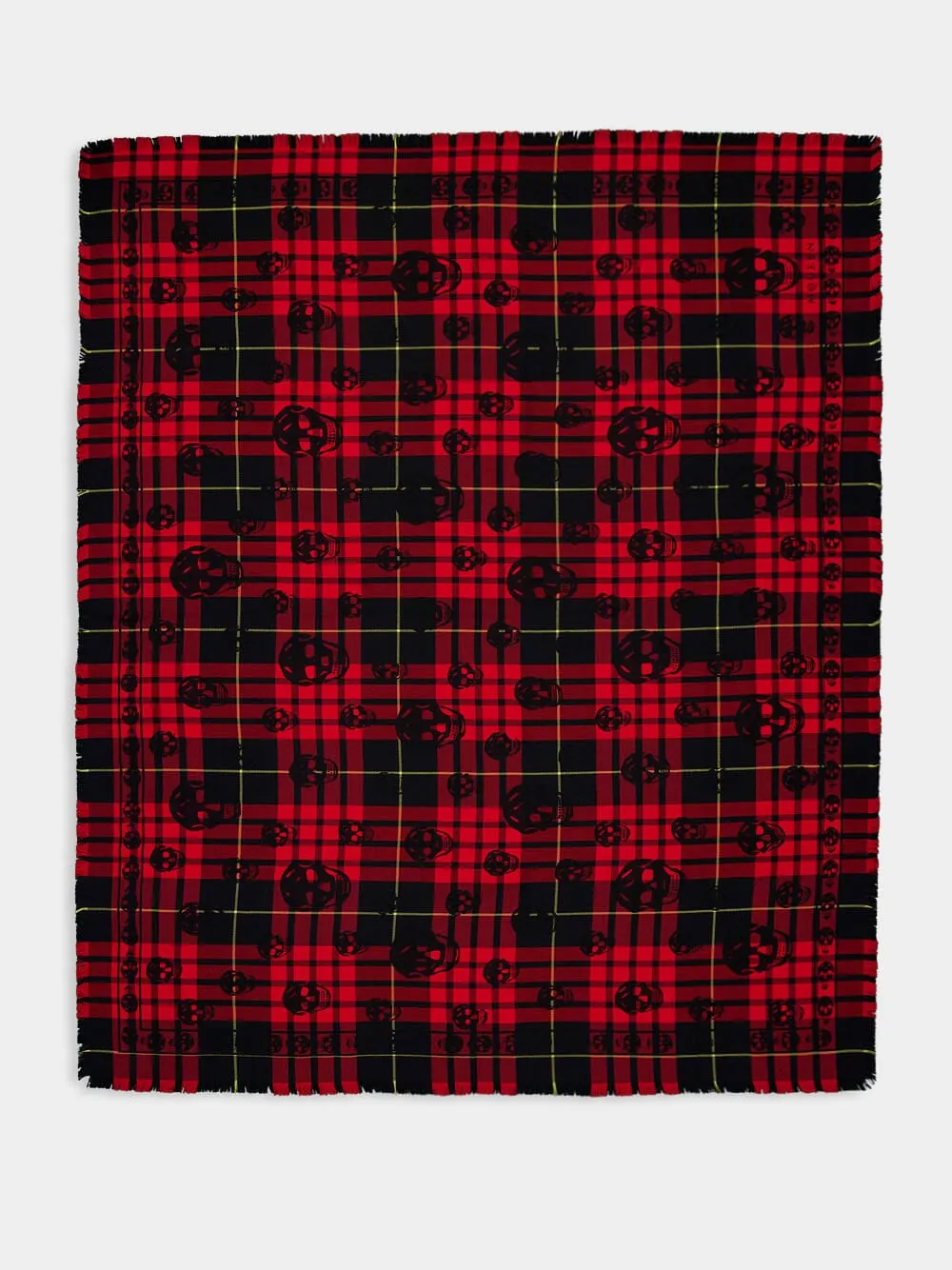 Tartan Skull Scarf