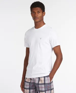 Tartan Sports Tee in White