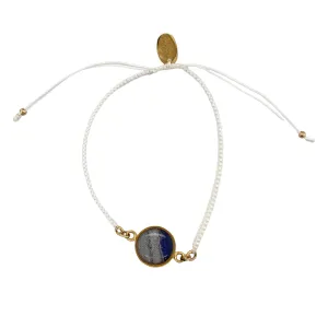 Taylor Bracelet | Gold | White