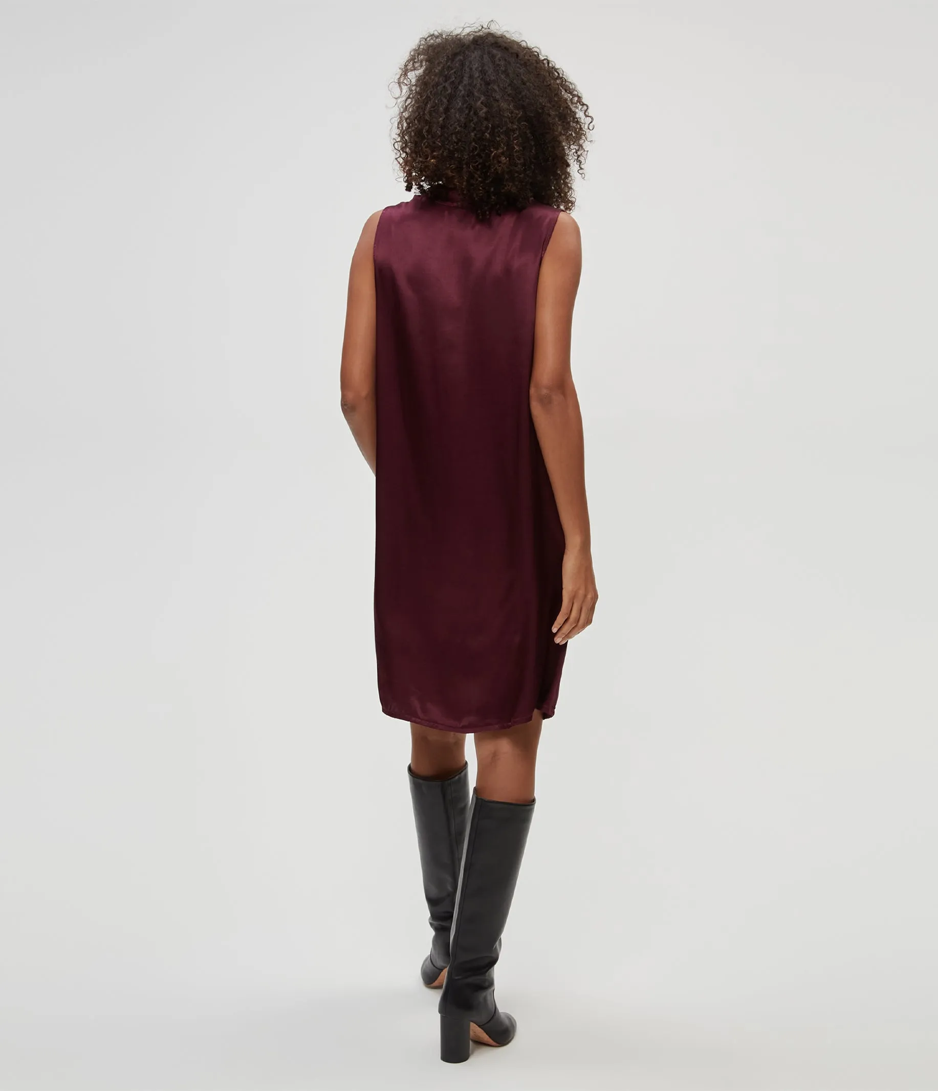 Tessa Satin Mini Dress