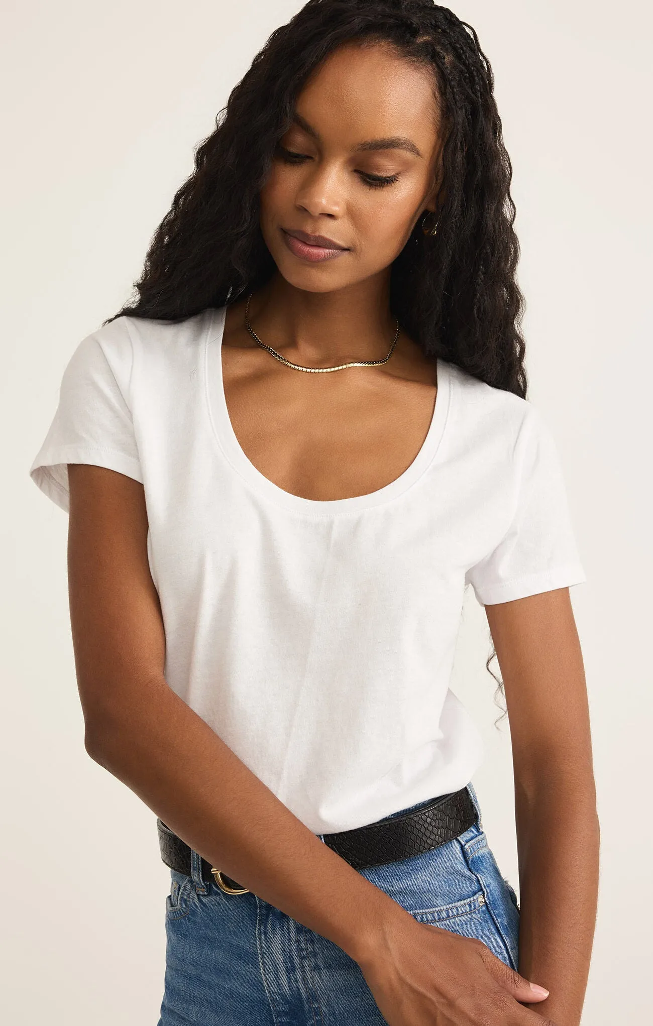 The Anywhere Scoop Tee