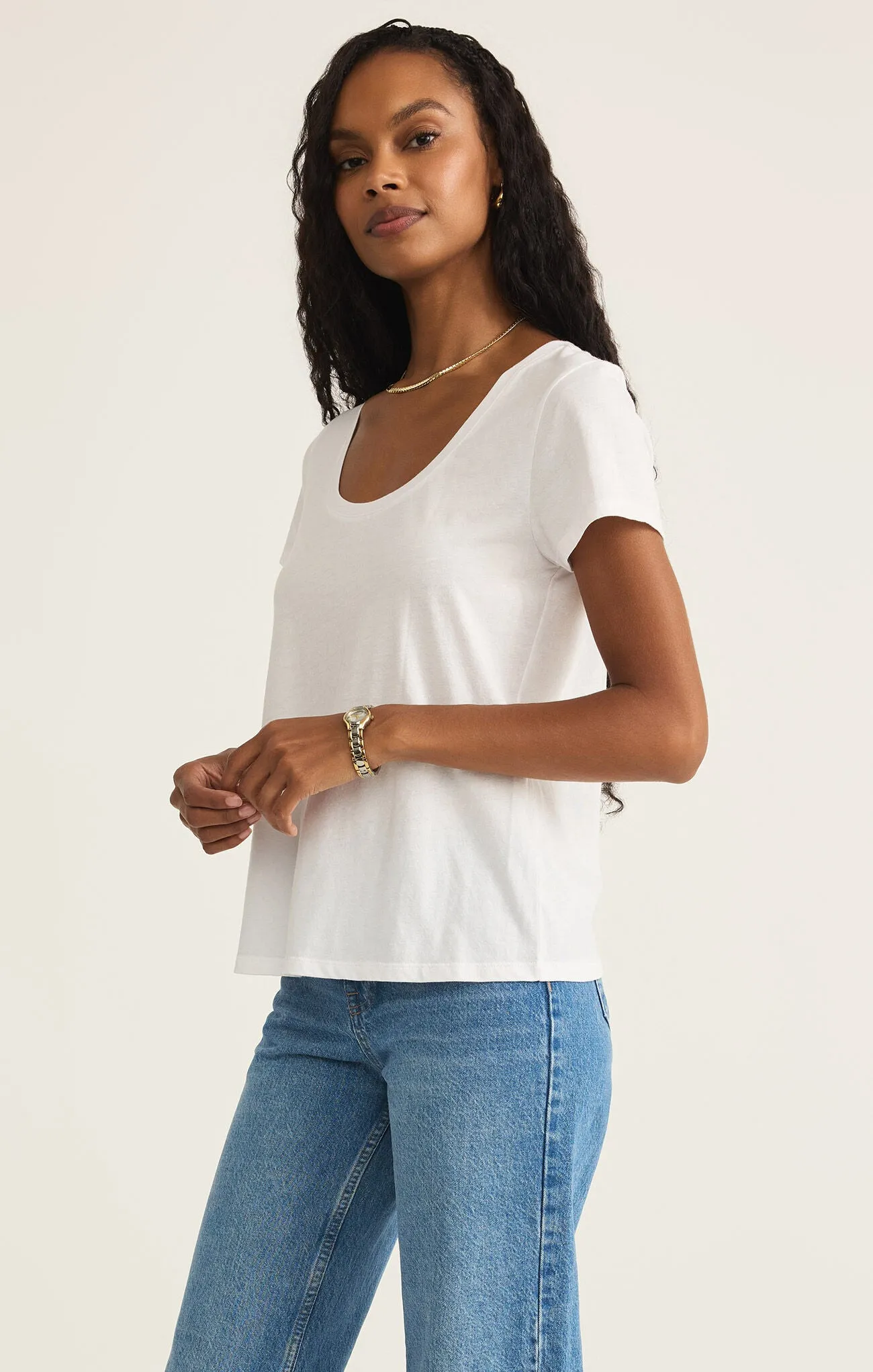 The Anywhere Scoop Tee