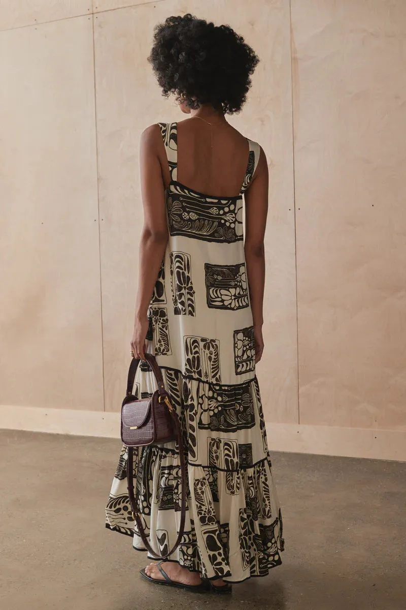 The Brydie Dress in Jondli Print