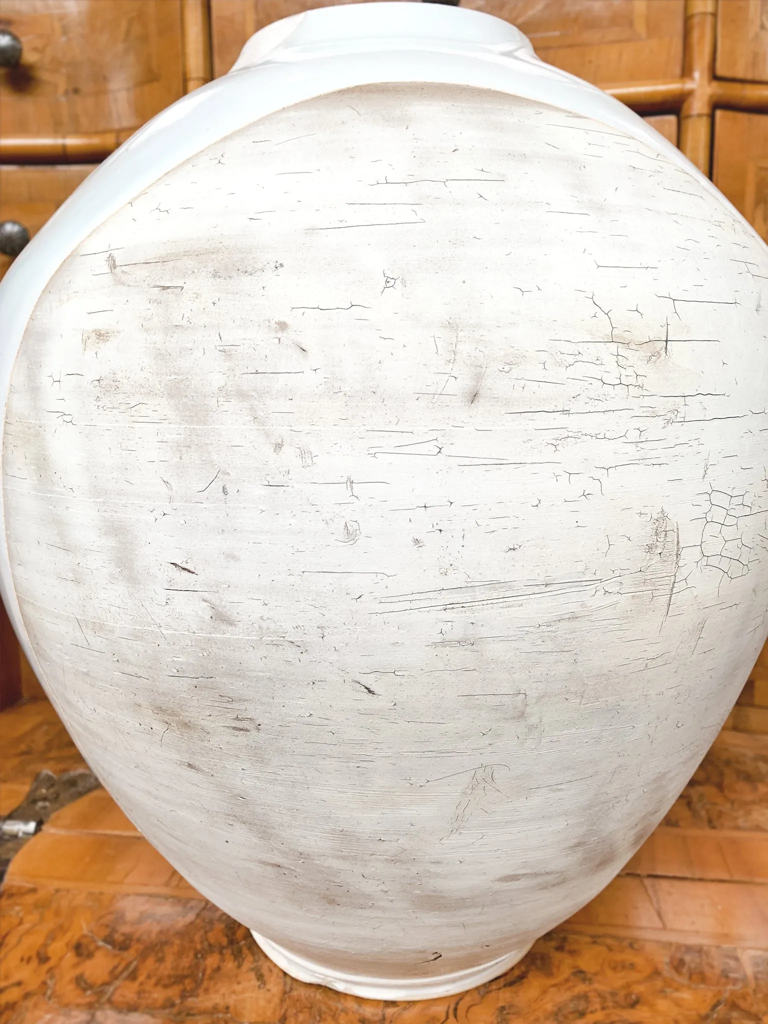 Thom Lussier Colorblock Glaze Ceramic Vessel #2