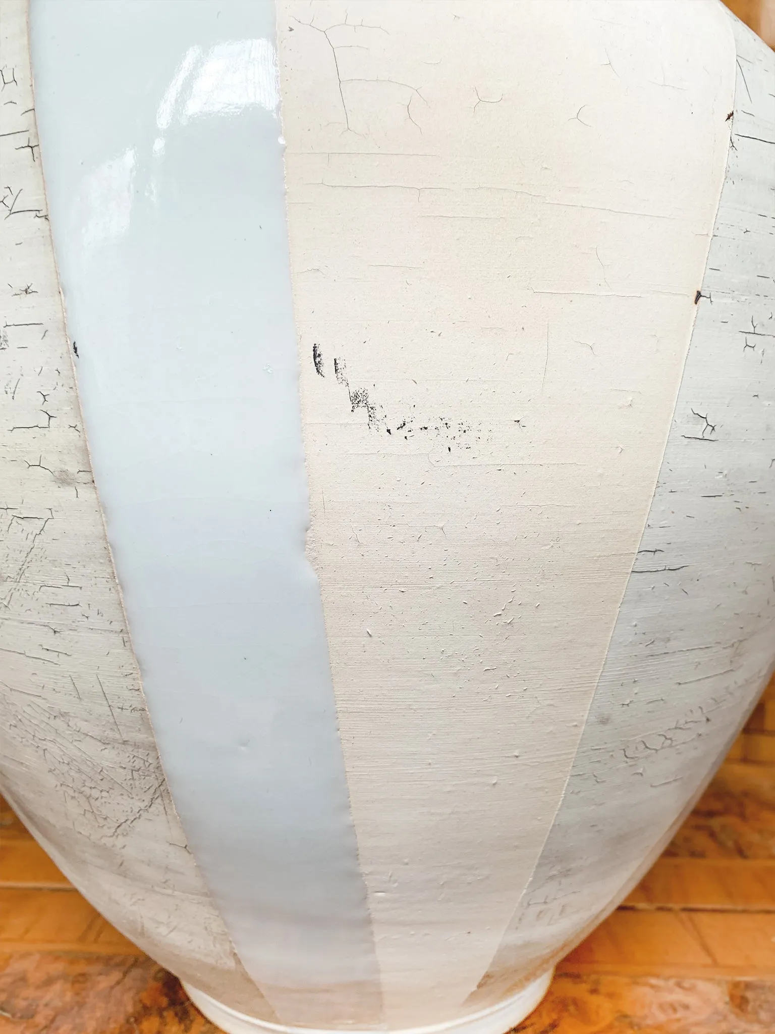 Thom Lussier Colorblock Glaze Ceramic Vessel #2