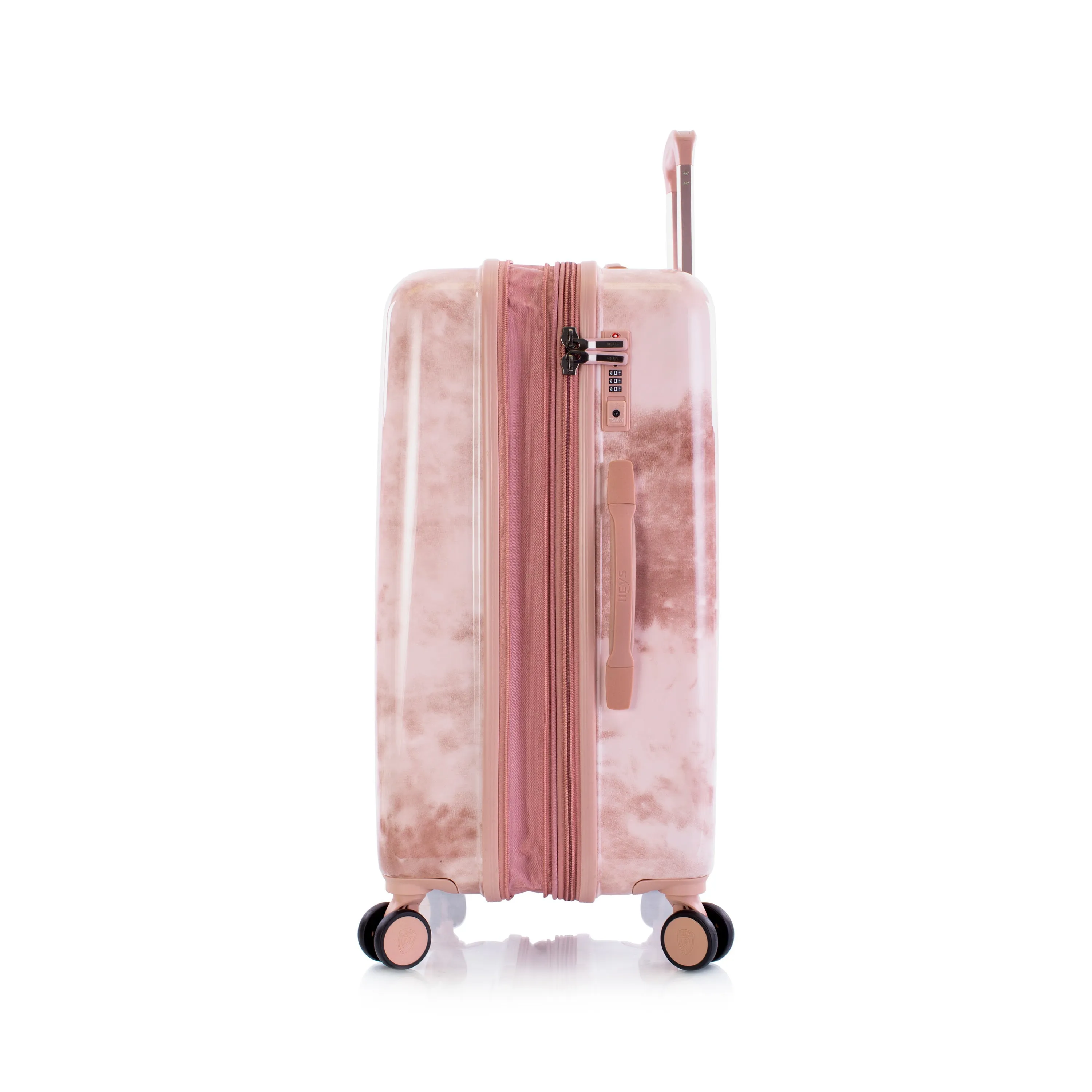 Tie-Dye 26" Medium Checked Spinner Luggage