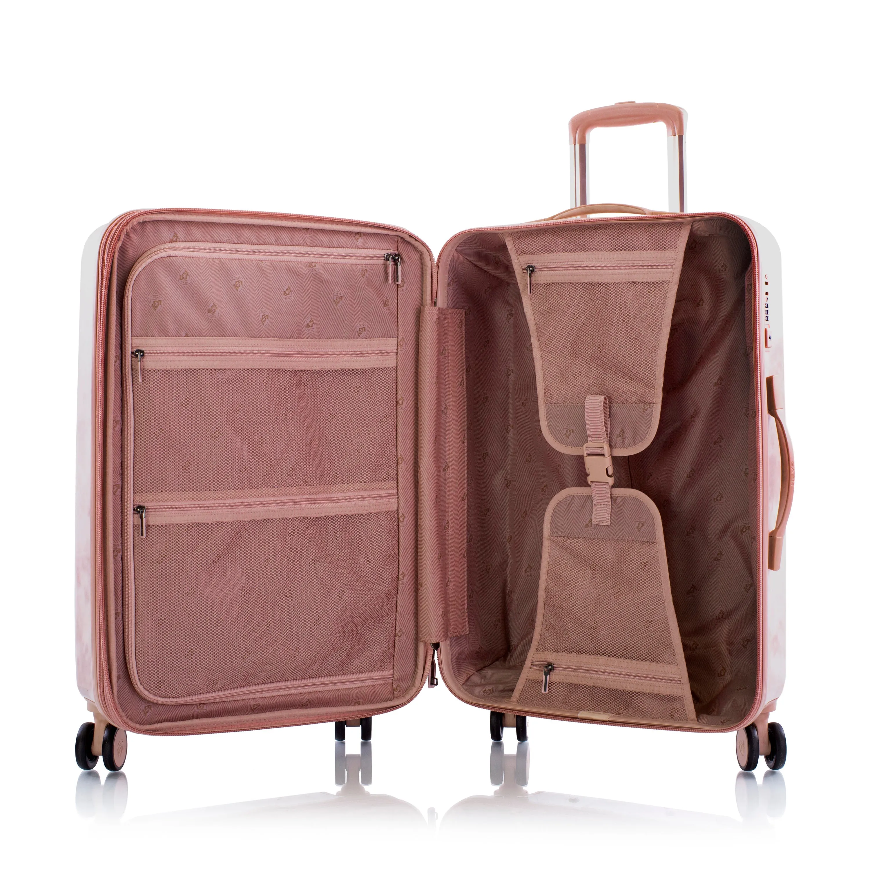 Tie-Dye 26" Medium Checked Spinner Luggage