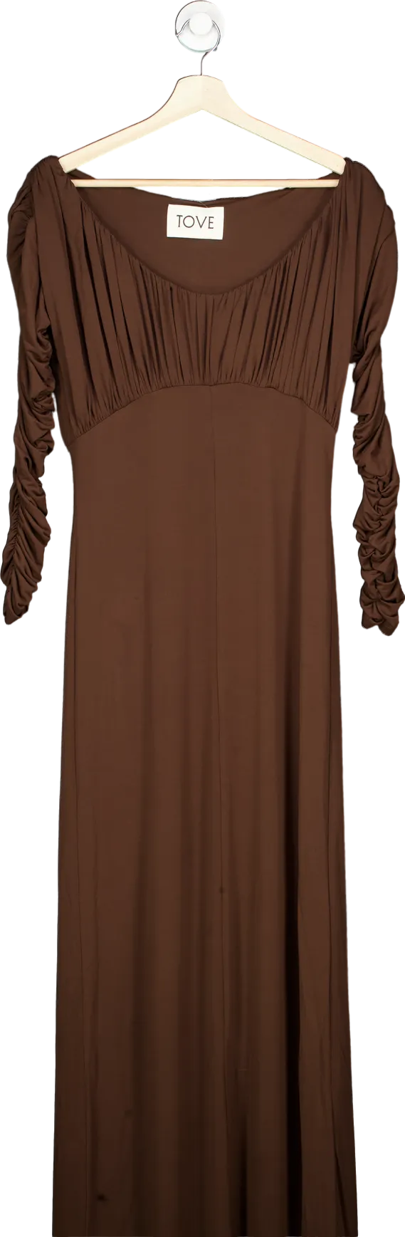 Tove Chocolate Safia Dress UK 10