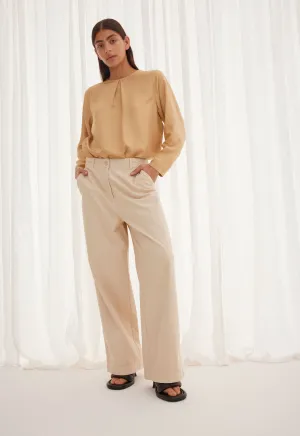 Trades Cotton Twill Pant - Duster Neutral