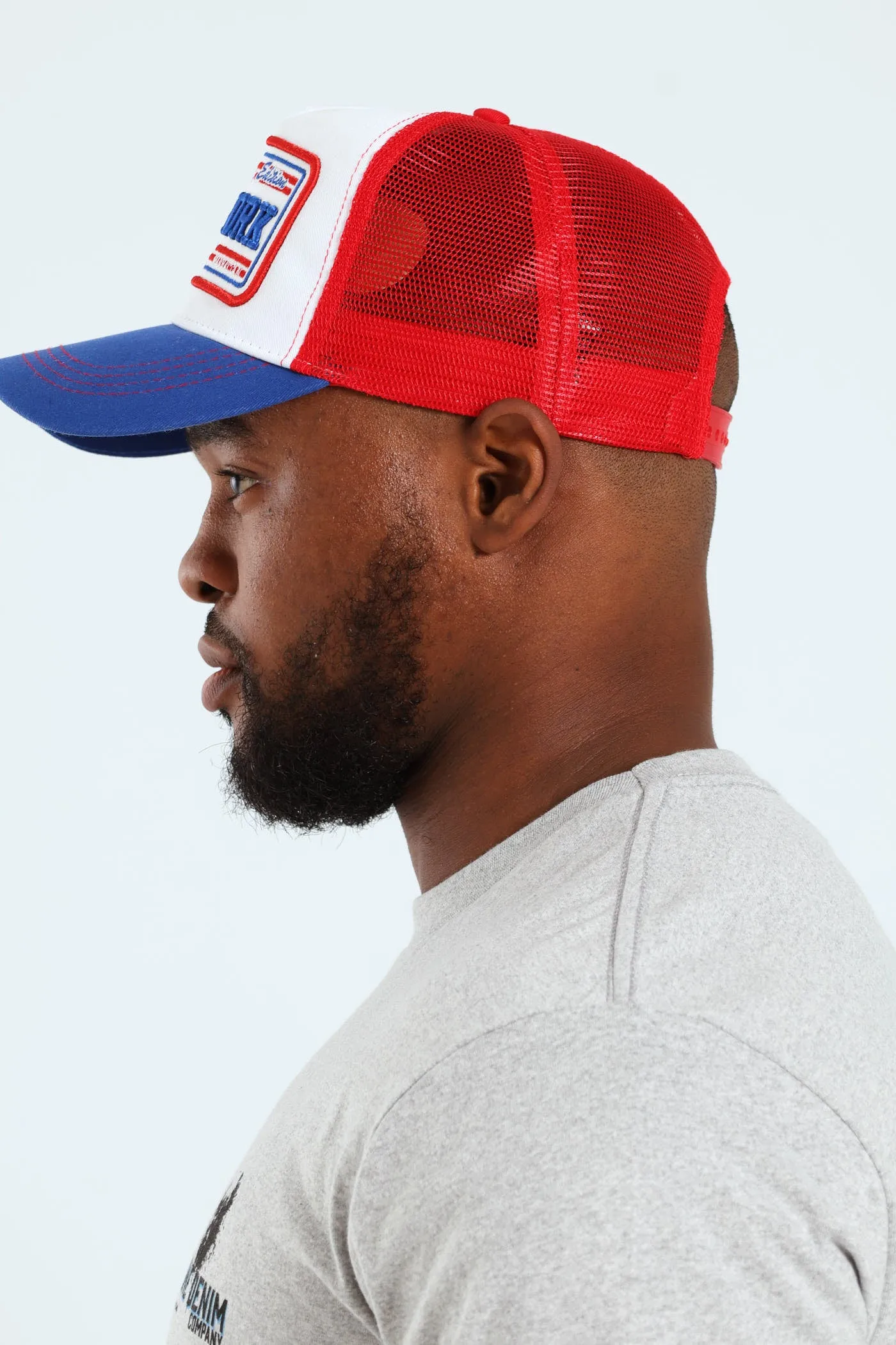 Trucker Cap - White/Red