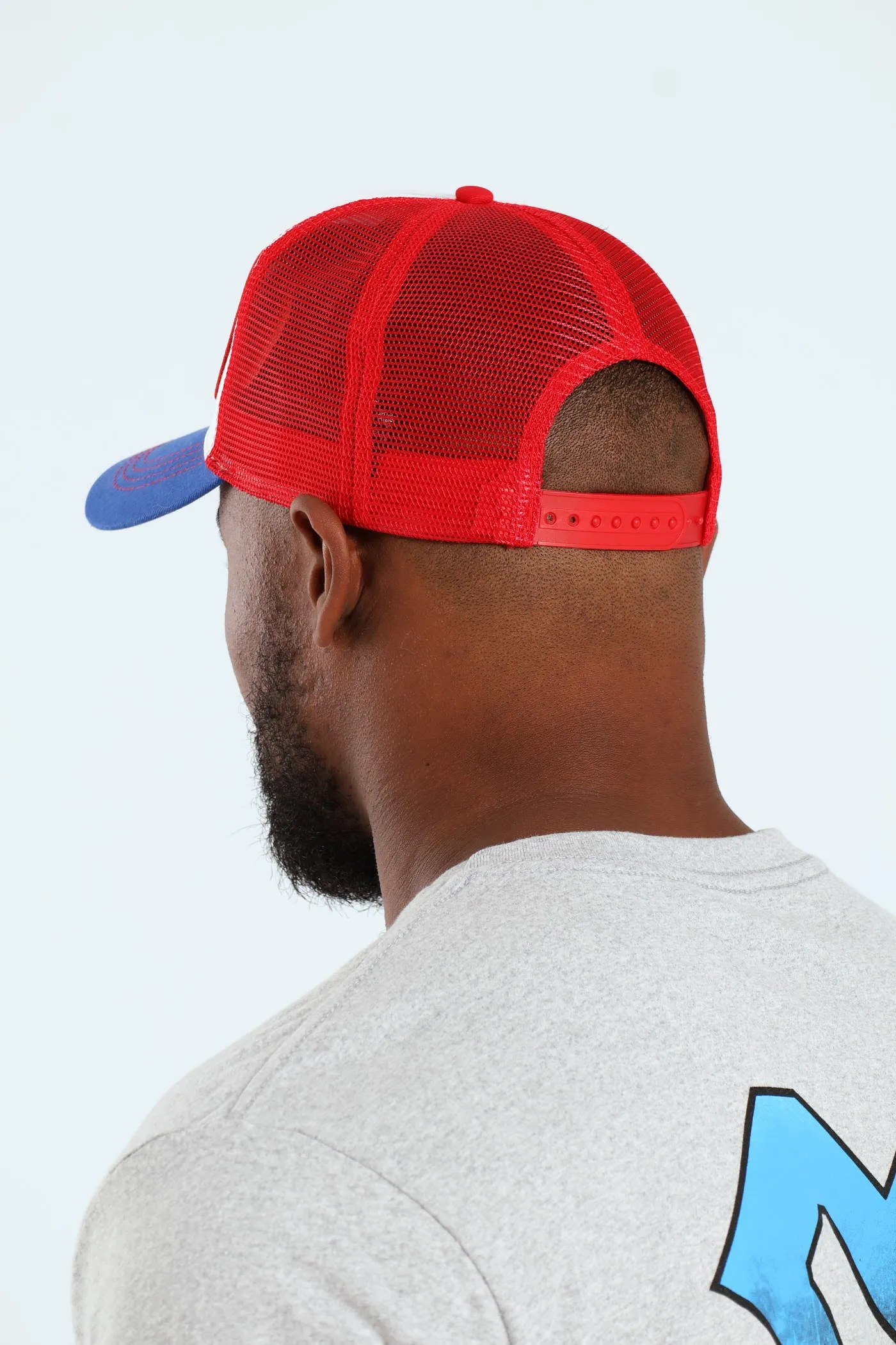 Trucker Cap - White/Red