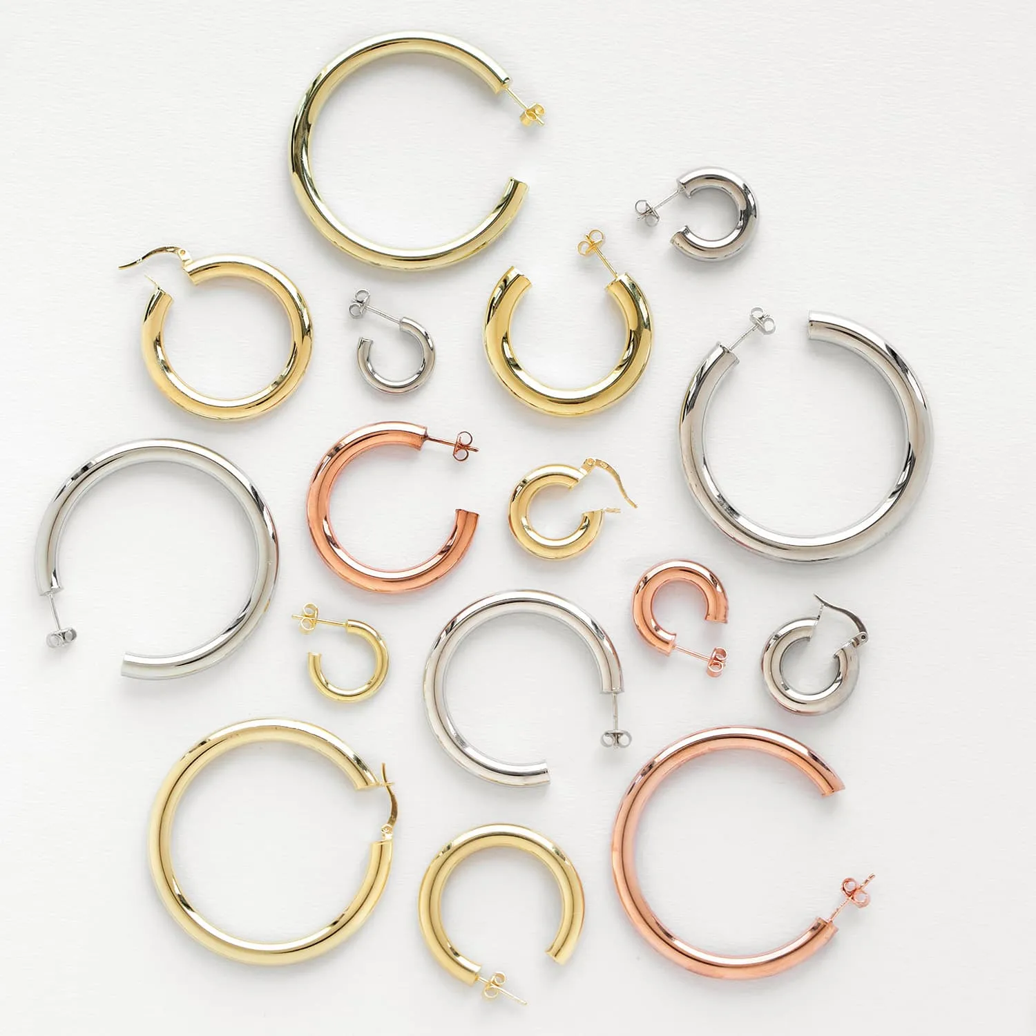Tubular Hoop Earring