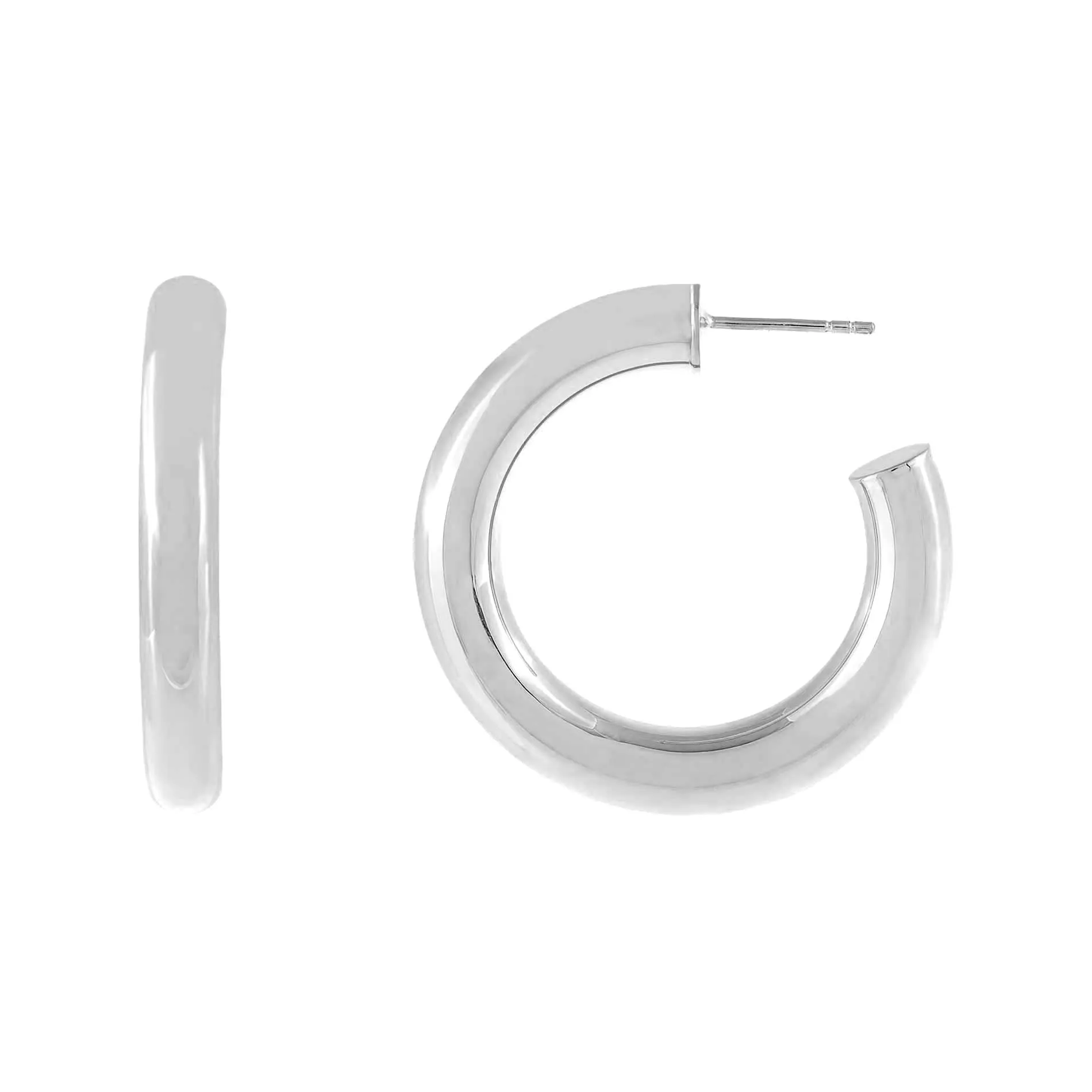 Tubular Hoop Earring