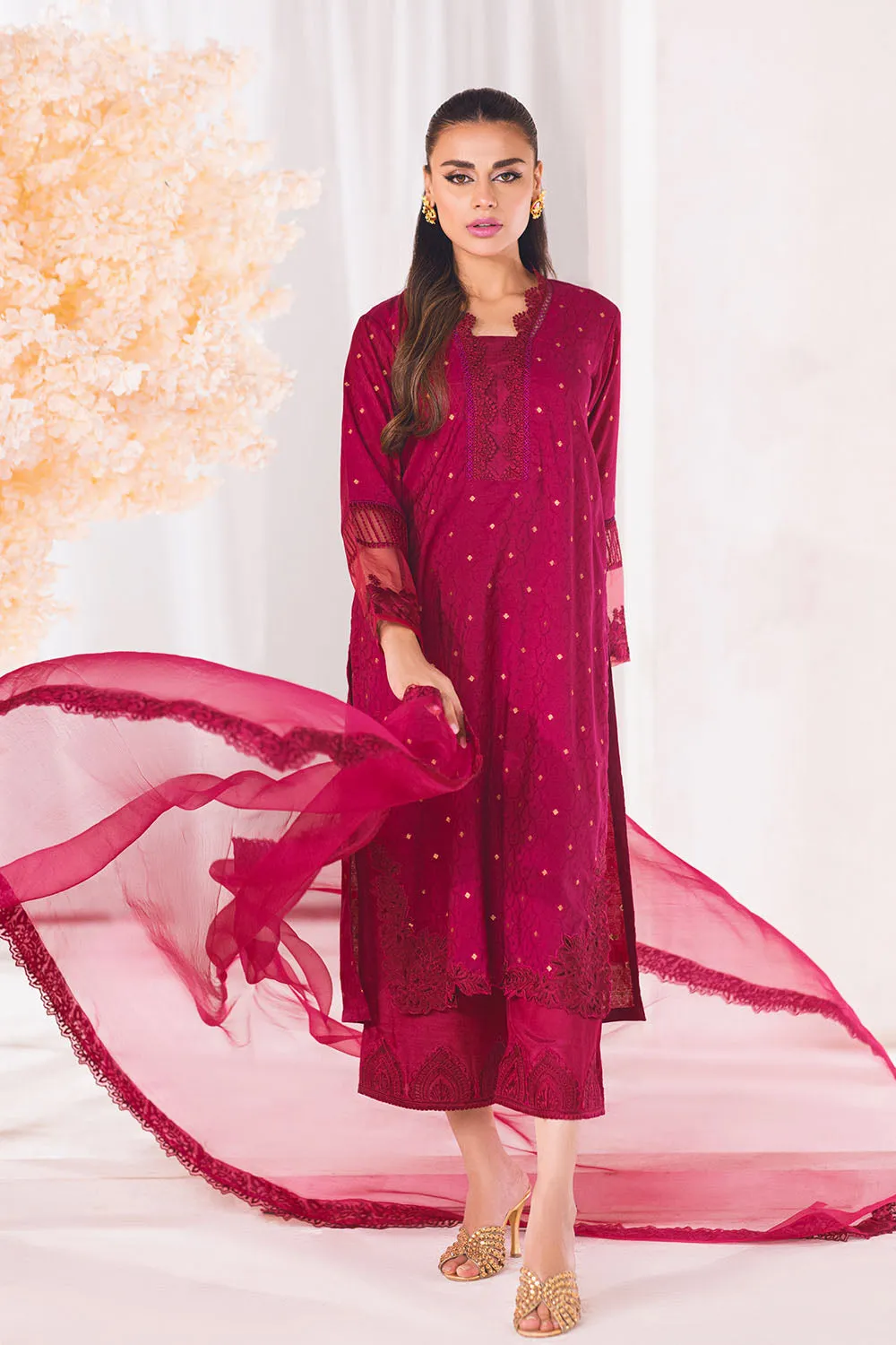 Tulip Tales |  Azure Ensembles Chiffon 3PCS 2023