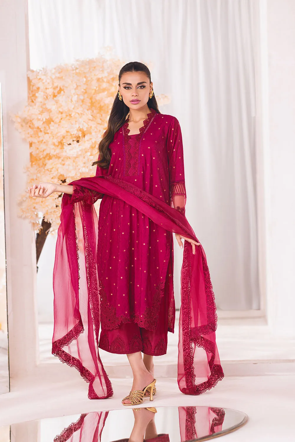 Tulip Tales |  Azure Ensembles Chiffon 3PCS 2023