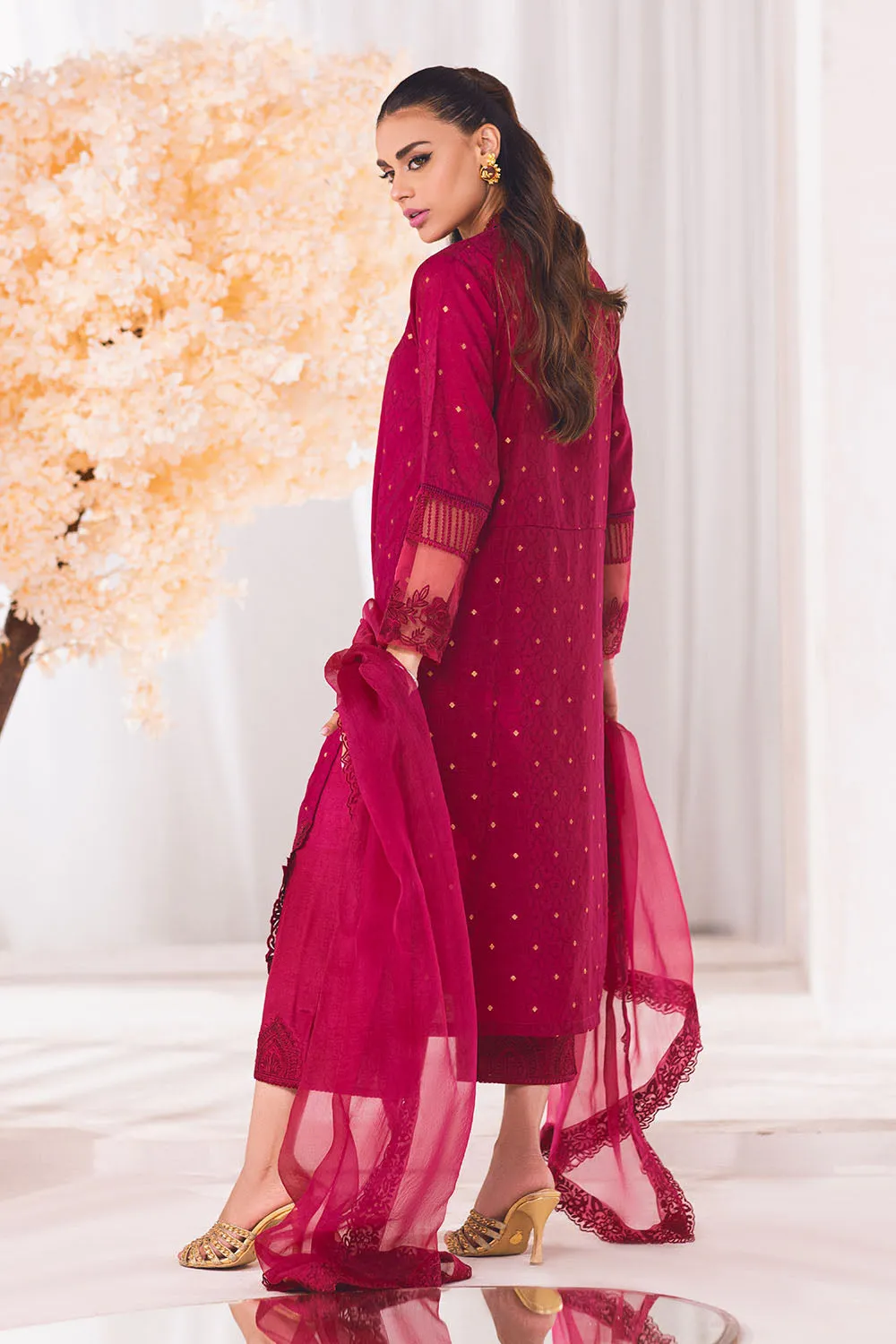 Tulip Tales |  Azure Ensembles Chiffon 3PCS 2023