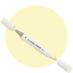 Twin Tip Alcohol Ink Marker - Baby Yellow