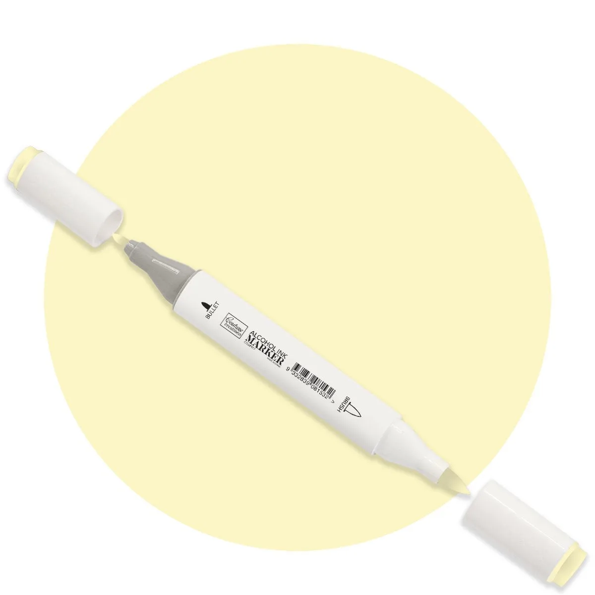 Twin Tip Alcohol Ink Marker - Baby Yellow
