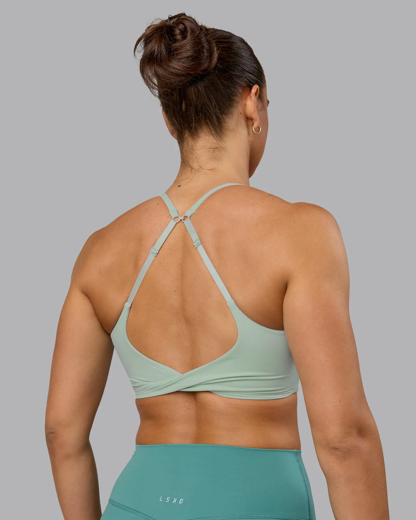 Twist Sports Bra - Surf Spray