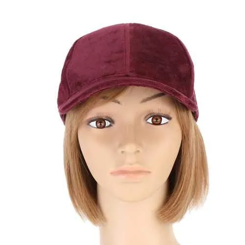 Unisex Solid Suede Baseball Cap Summer Sports Adjustable Outdoor Snapback Hip-hop Hat