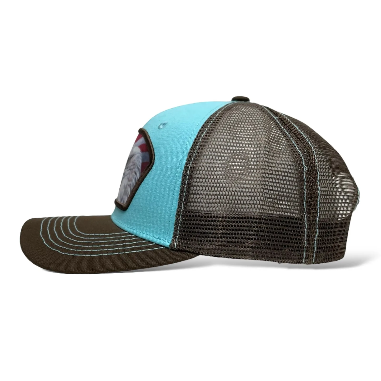 USA American Flag Snapback Baseball Cap, Eagle Patriotic Hat