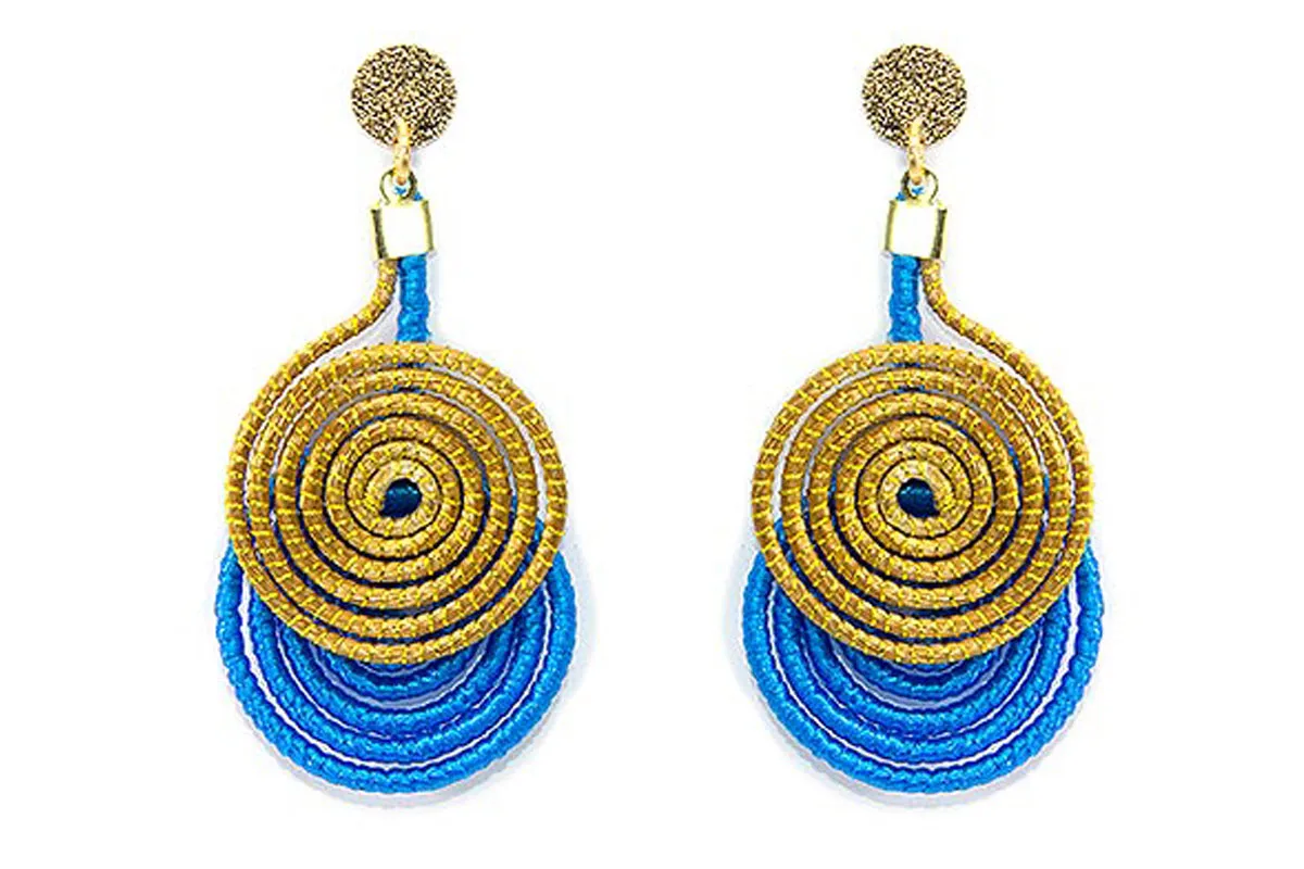 Vegetable Gold Solari Earrings