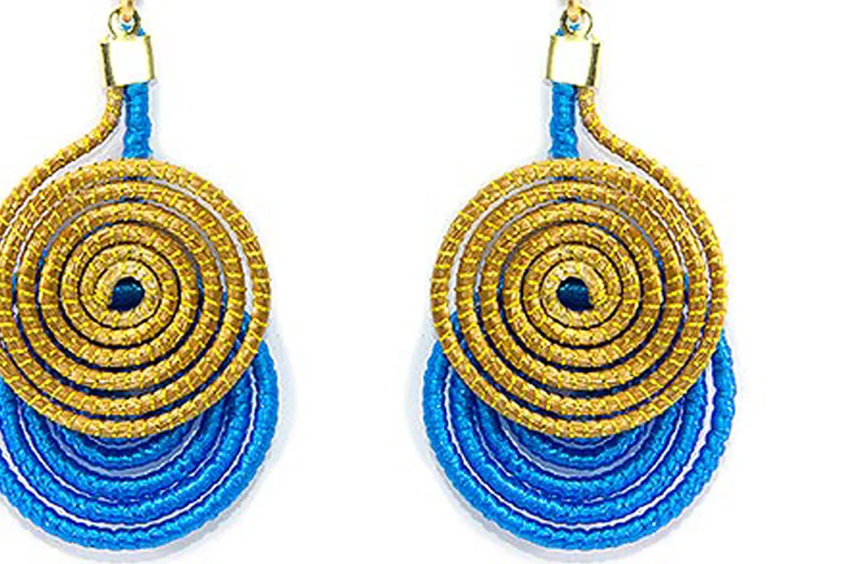 Vegetable Gold Solari Earrings